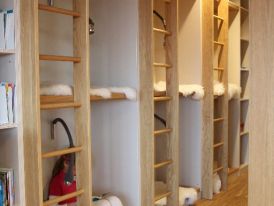 Lese-Alkoven für die Grundschulkinder (Gestaltung: Doris Fratton)