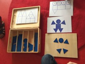 Katharina Berg: inspiriert von den Grundflächen-Platten der Geometrischen Körper