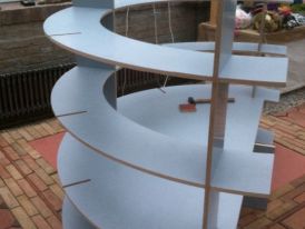 Leseregal, Entwurf Jacqueline Obermann und Gritje Zerndt