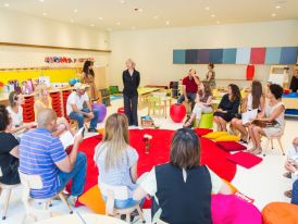 1. Montessori-Kinderhaus, Baku, Elternworkshop